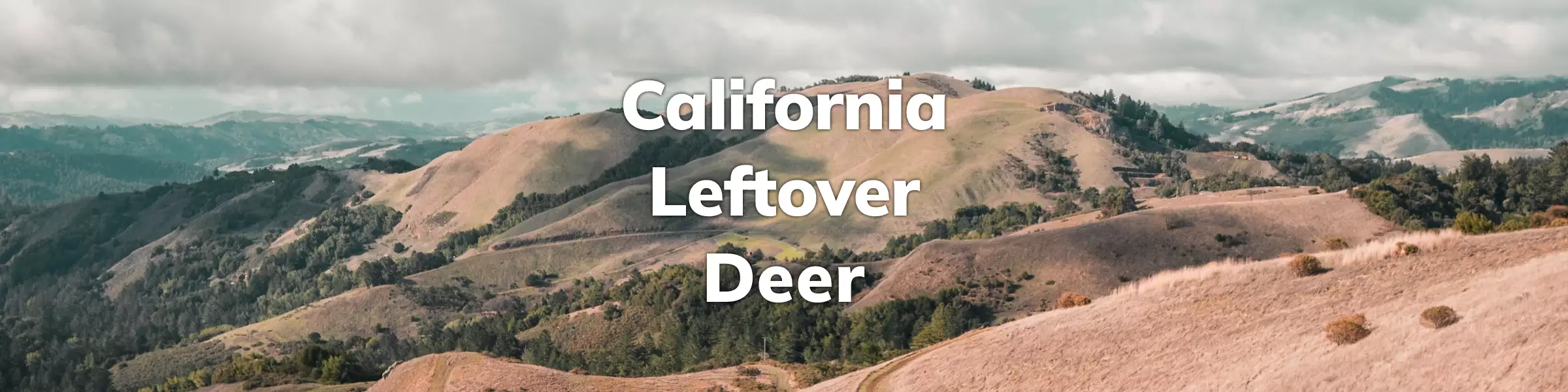 California Leftover Deer