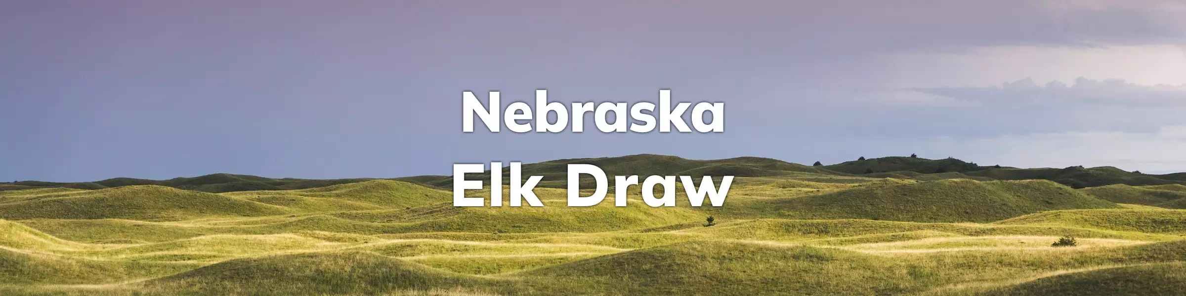 Nebraska Elk Draw
