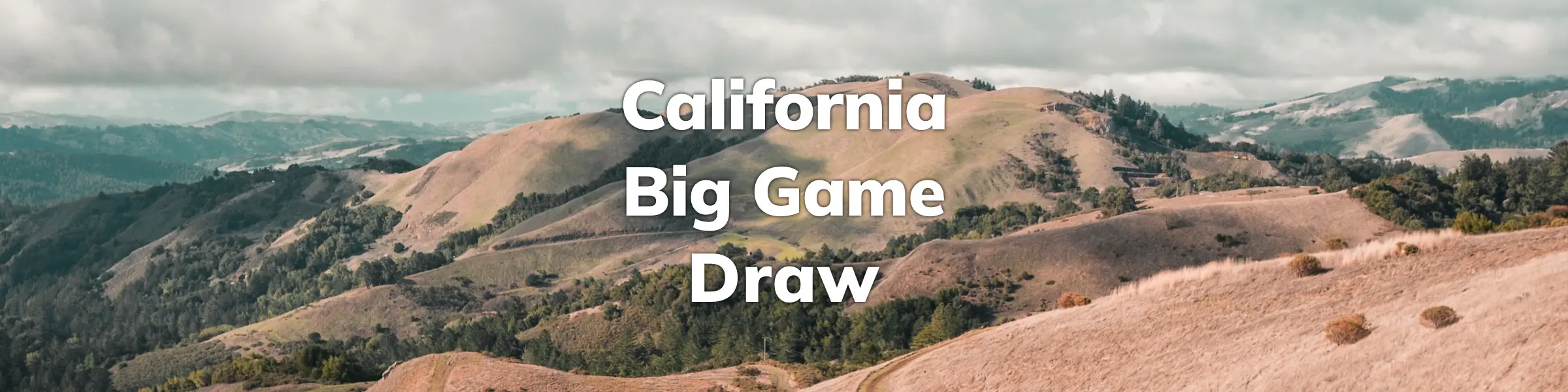 California Big Game Draw