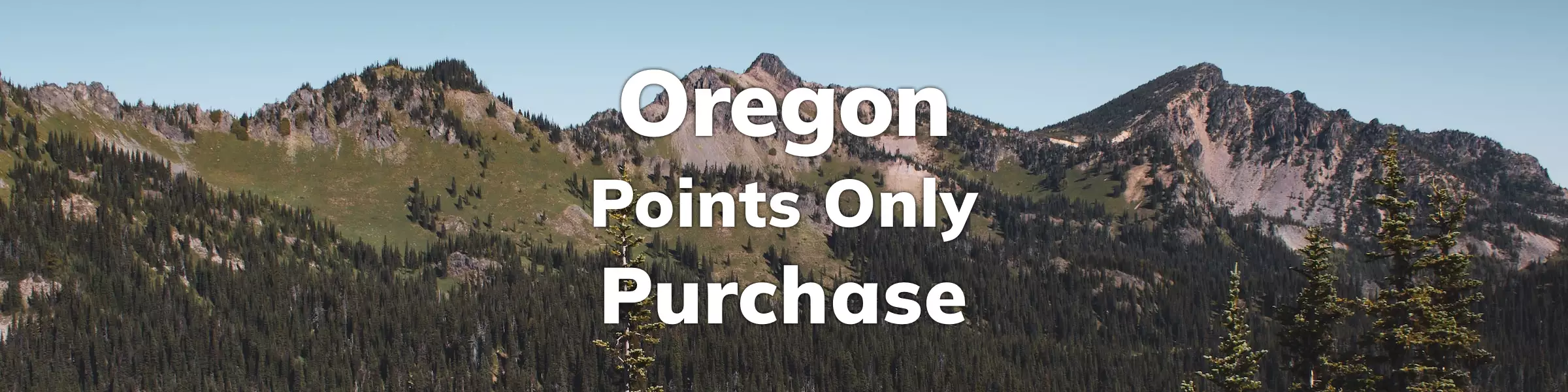 Oregon Points-Only Purchase