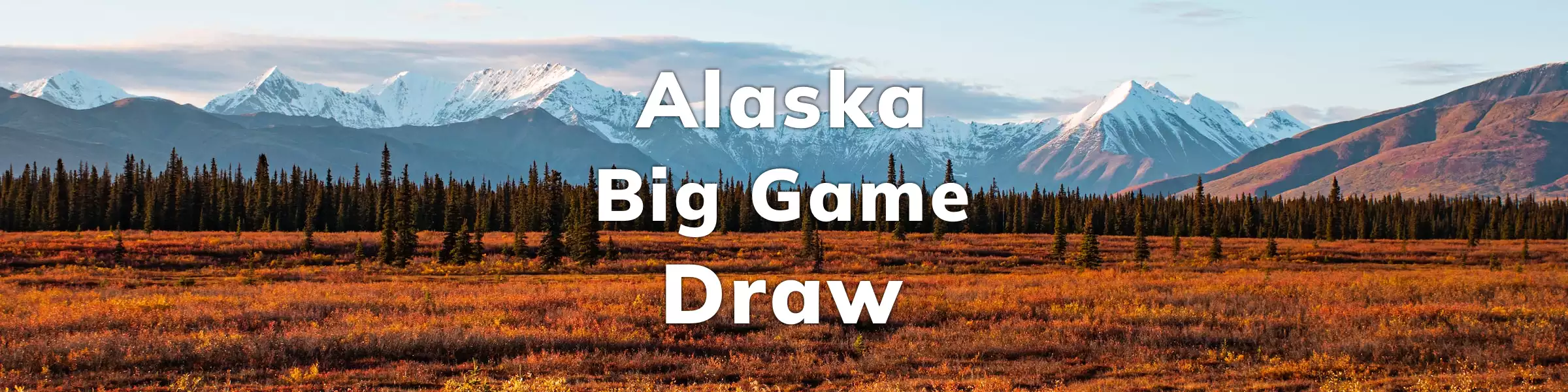 Alaska Big Game Draw