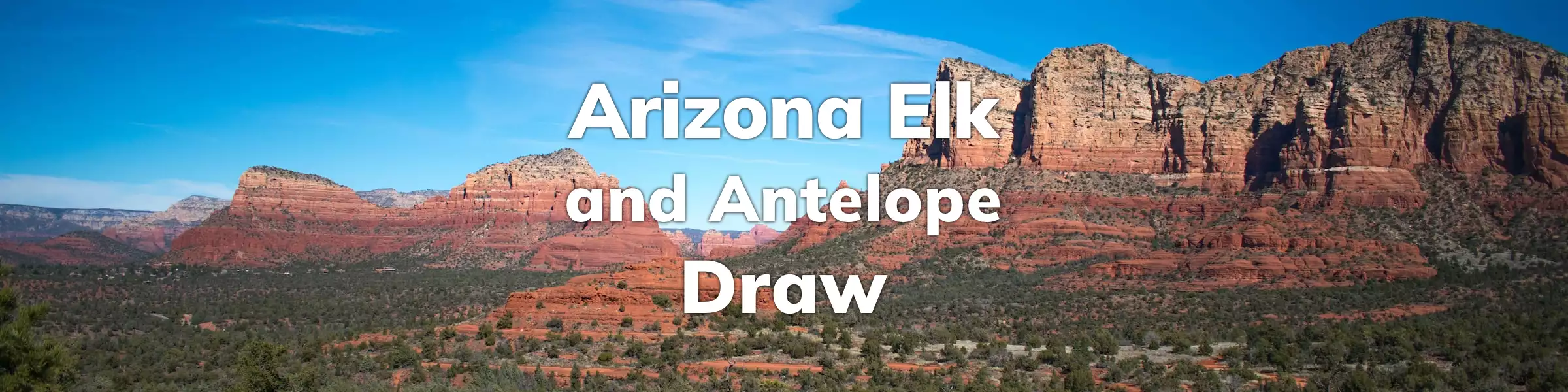 Arizona Elk Antelope Draw