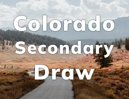 Colorado Secondary Draw 2024