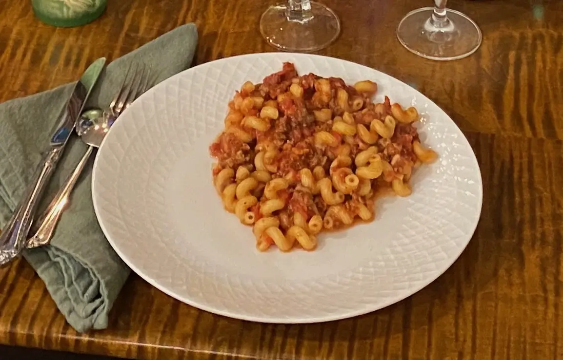 venison sausage pasta