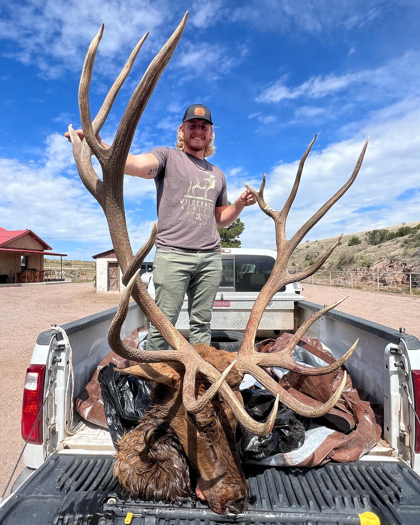 Potential New Mexico state record elk taken by archery hunter